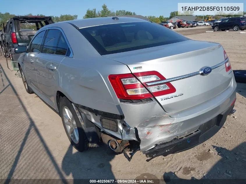 1FAHP2D85FG110509 2015 Ford Taurus Se