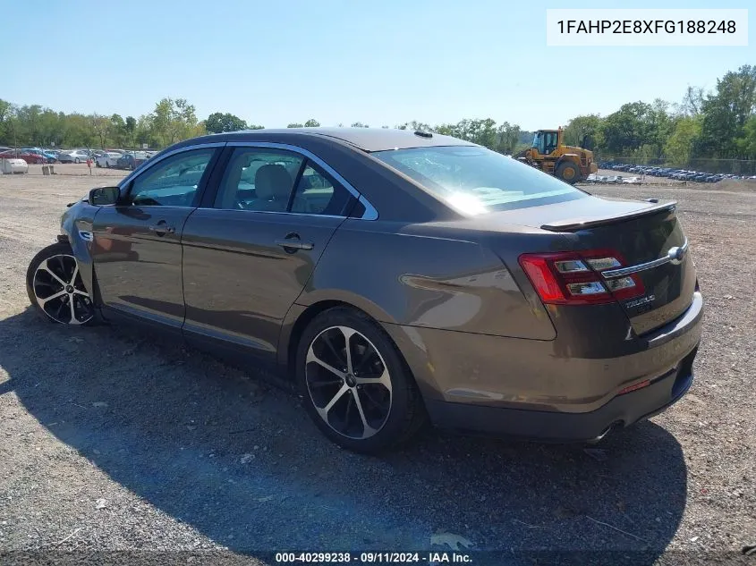 2015 Ford Taurus Sel VIN: 1FAHP2E8XFG188248 Lot: 40299238