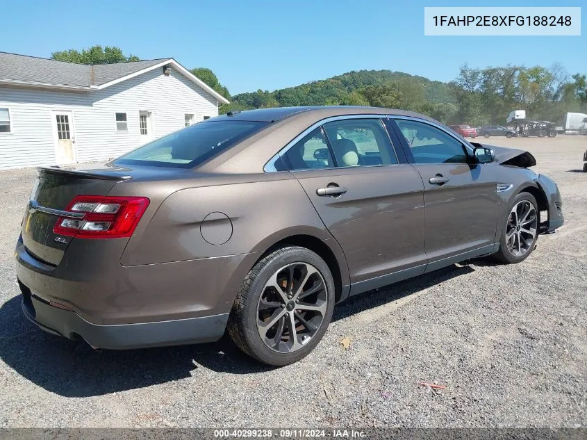 2015 Ford Taurus Sel VIN: 1FAHP2E8XFG188248 Lot: 40299238