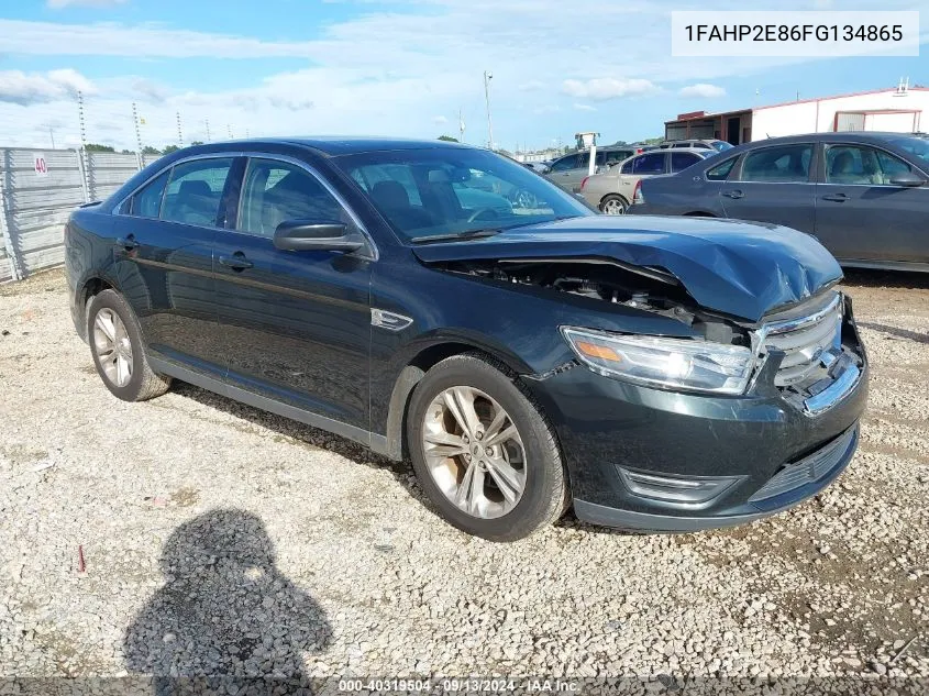 2015 Ford Taurus Sel VIN: 1FAHP2E86FG134865 Lot: 40319504