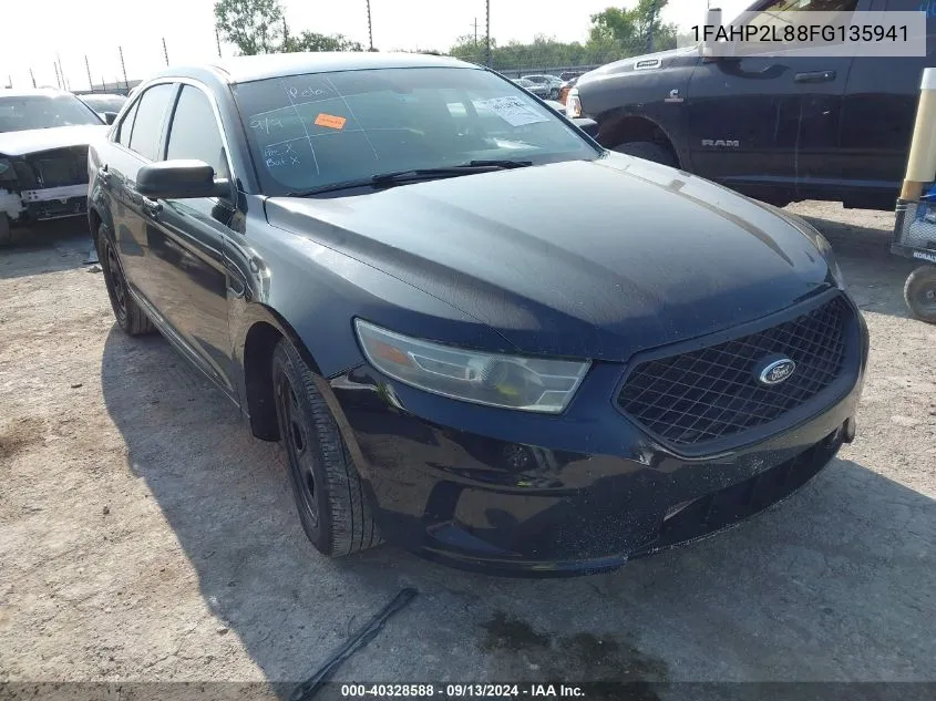 1FAHP2L88FG135941 2015 Ford Taurus Police Interceptor