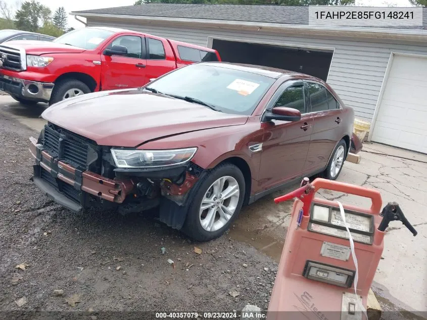 2015 Ford Taurus Sel VIN: 1FAHP2E85FG148241 Lot: 40357079