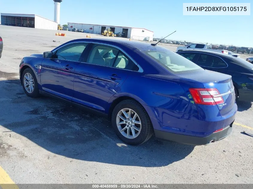 1FAHP2D8XFG105175 2015 Ford Taurus Se