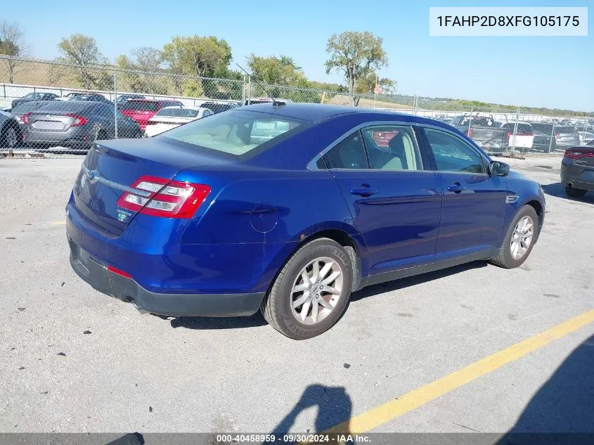 1FAHP2D8XFG105175 2015 Ford Taurus Se