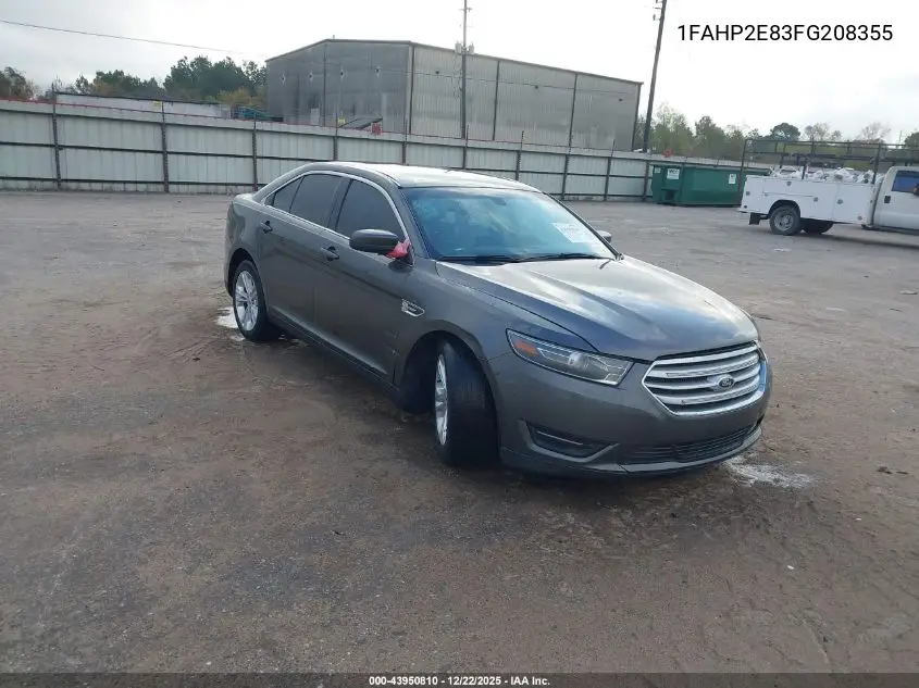 1FAHP2E83FG208355 2015 Ford Taurus Sel