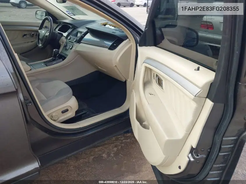 1FAHP2E83FG208355 2015 Ford Taurus Sel