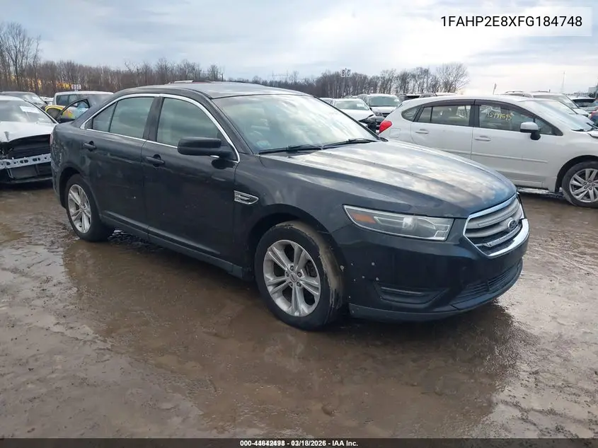 1FAHP2E8XFG184748 2015 Ford Taurus Sel