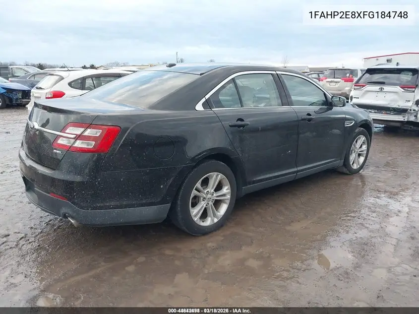 1FAHP2E8XFG184748 2015 Ford Taurus Sel