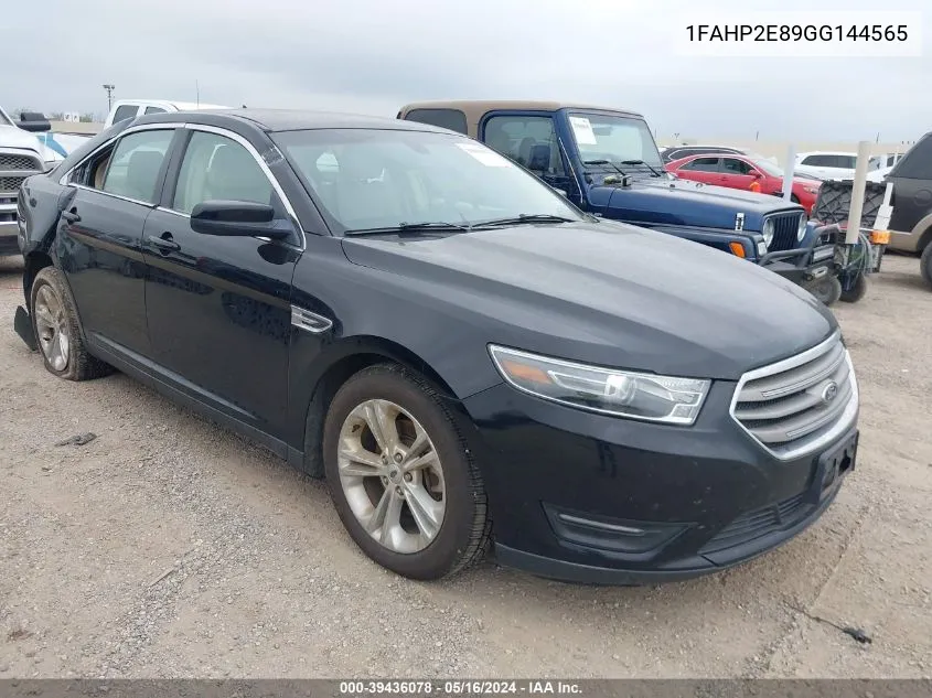 2016 Ford Taurus Sel VIN: 1FAHP2E89GG144565 Lot: 39436078