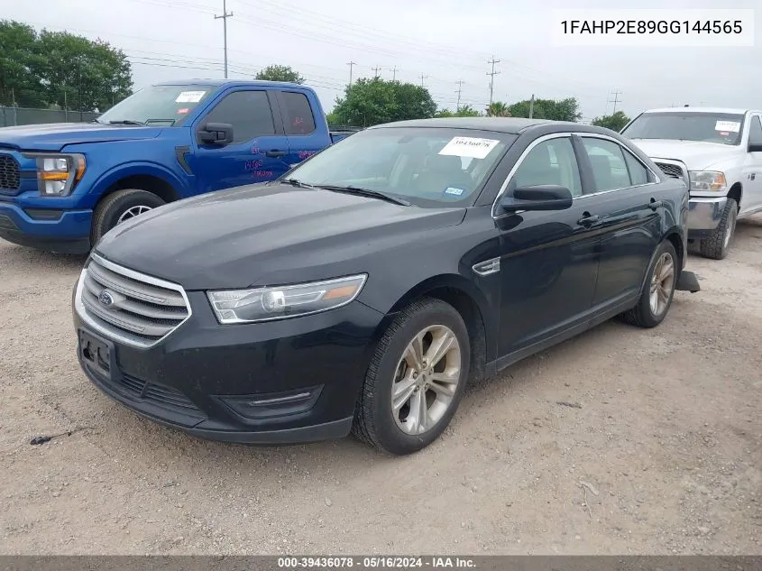 2016 Ford Taurus Sel VIN: 1FAHP2E89GG144565 Lot: 39436078