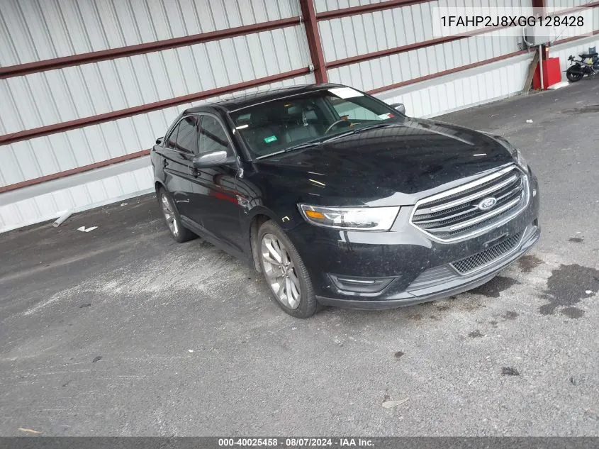 1FAHP2J8XGG128428 2016 Ford Taurus Limited