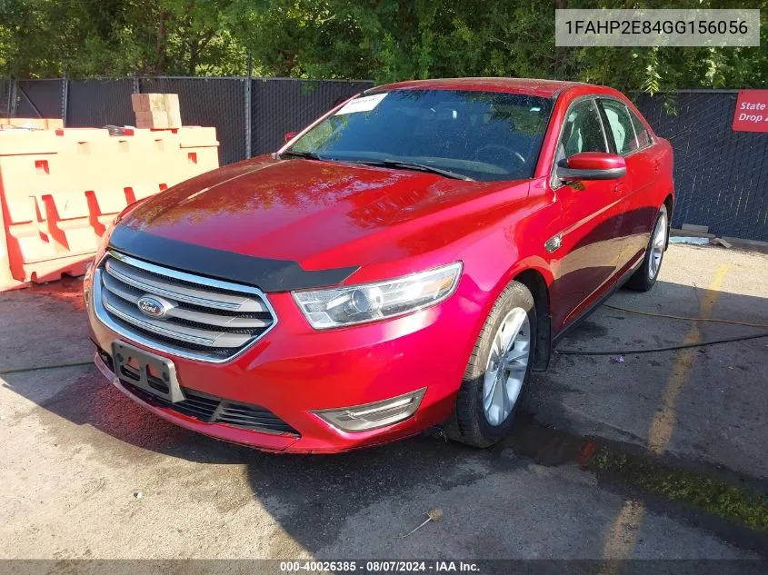 1FAHP2E84GG156056 2016 Ford Taurus Sel