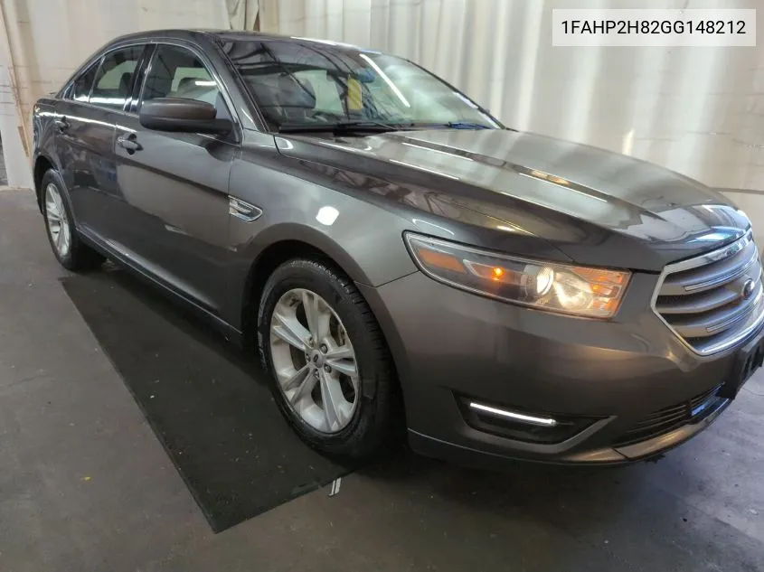 2016 Ford Taurus Sel VIN: 1FAHP2H82GG148212 Lot: 40045683