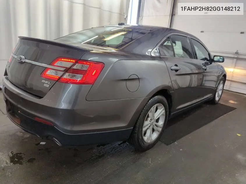 1FAHP2H82GG148212 2016 Ford Taurus Sel