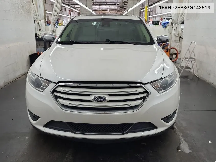 1FAHP2F83GG143619 2016 Ford Taurus Limited