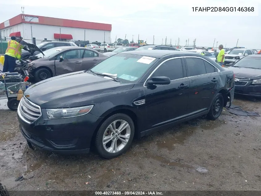 1FAHP2D84GG146368 2016 Ford Taurus Se