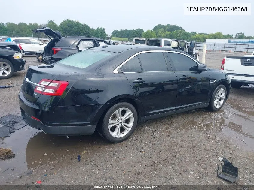 1FAHP2D84GG146368 2016 Ford Taurus Se