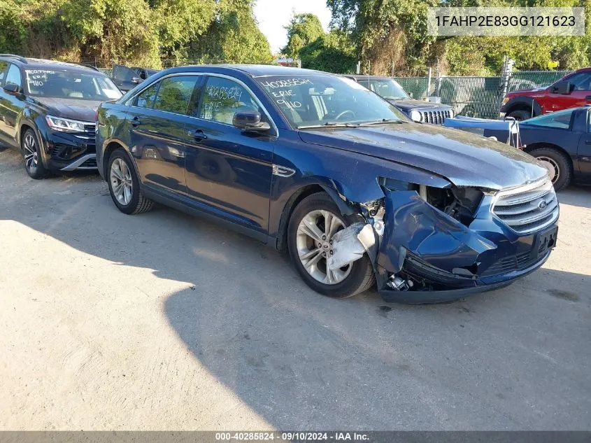 2016 Ford Taurus Sel VIN: 1FAHP2E83GG121623 Lot: 40285824