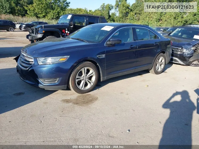 2016 Ford Taurus Sel VIN: 1FAHP2E83GG121623 Lot: 40285824