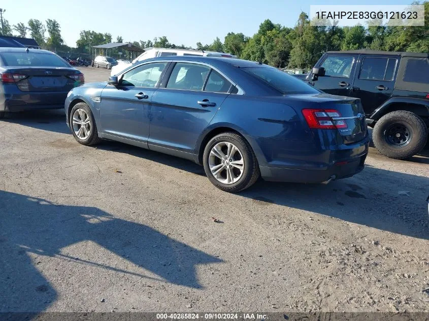 1FAHP2E83GG121623 2016 Ford Taurus Sel