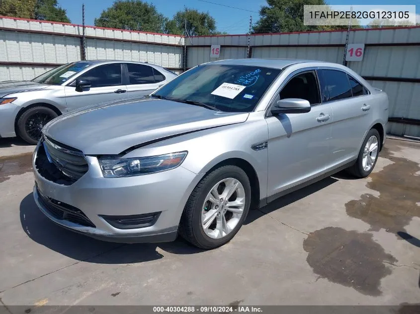 1FAHP2E82GG123105 2016 Ford Taurus Sel