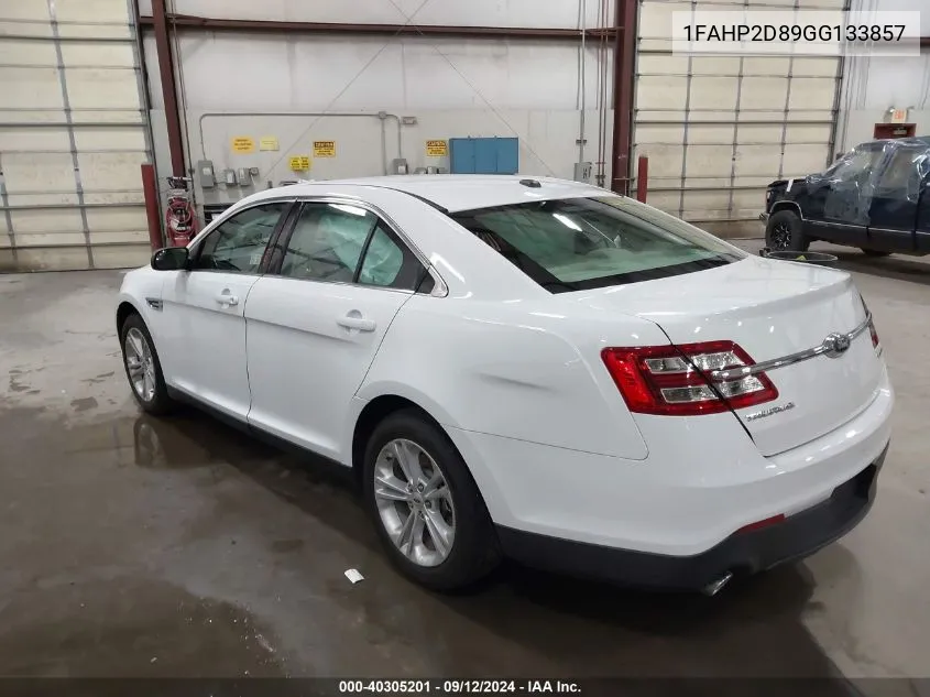 1FAHP2D89GG133857 2016 Ford Taurus Se