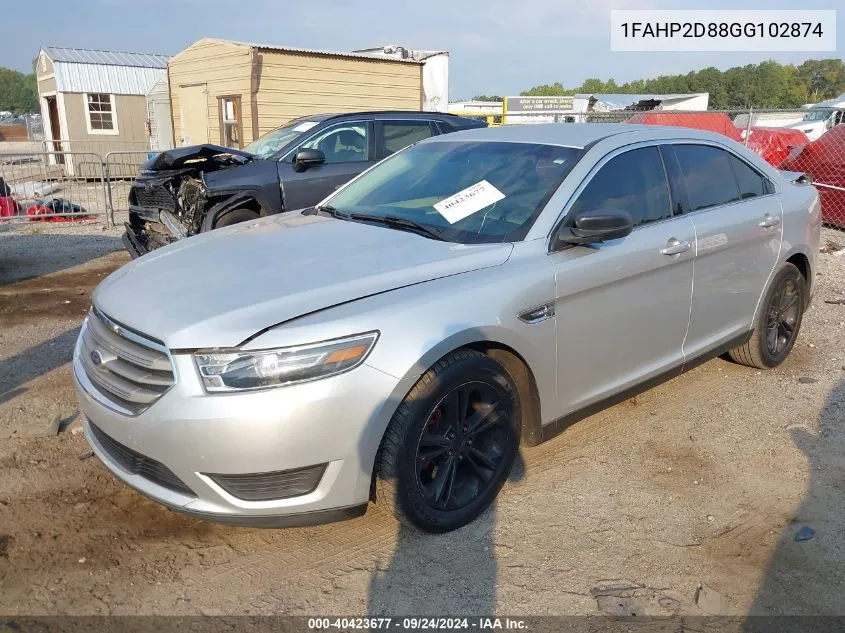 2016 Ford Taurus Se VIN: 1FAHP2D88GG102874 Lot: 40423677