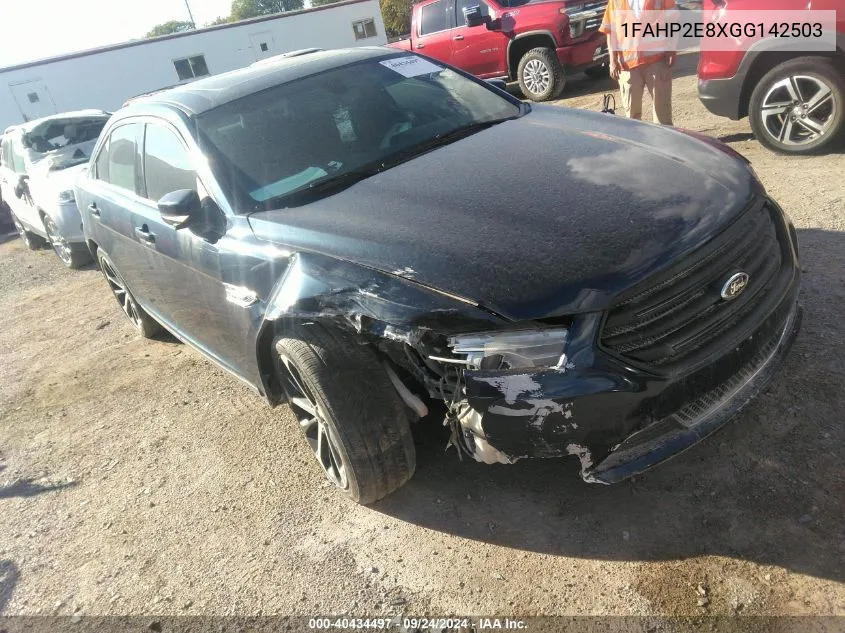 1FAHP2E8XGG142503 2016 Ford Taurus Sel