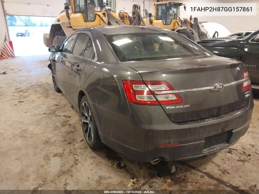 1FAHP2H87GG157861 2016 Ford Taurus Sel