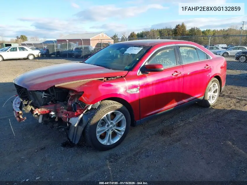 1FAHP2E8XGG132859 2016 Ford Taurus Sel