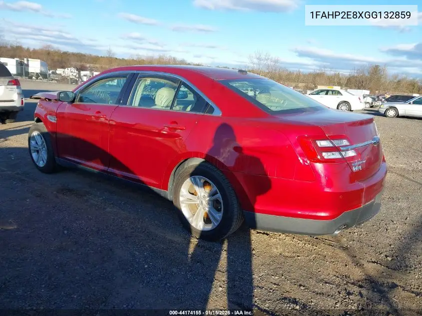 1FAHP2E8XGG132859 2016 Ford Taurus Sel