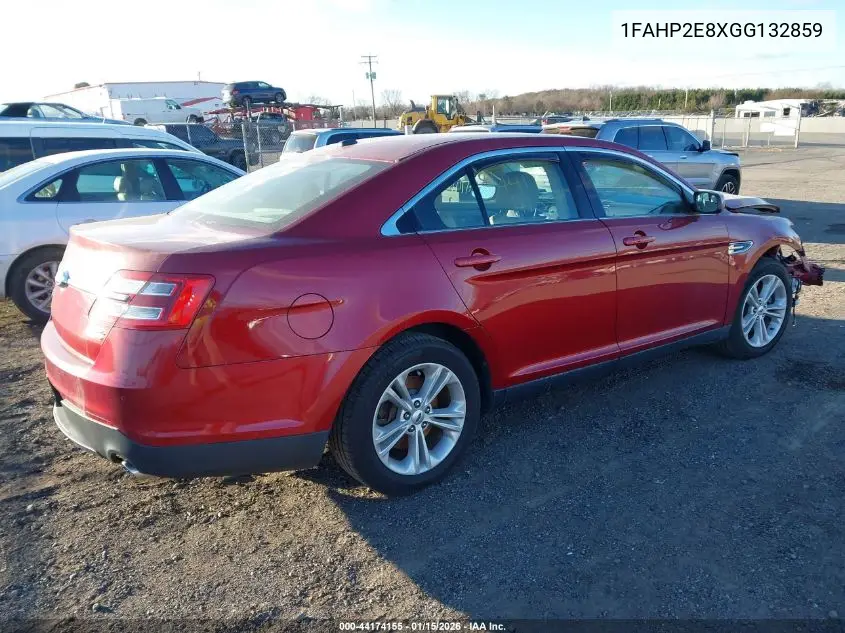 1FAHP2E8XGG132859 2016 Ford Taurus Sel