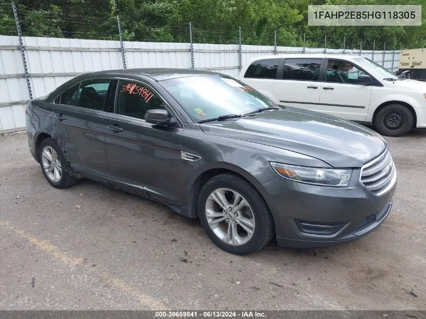 1FAHP2E85HG118305 2017 Ford Taurus Sel