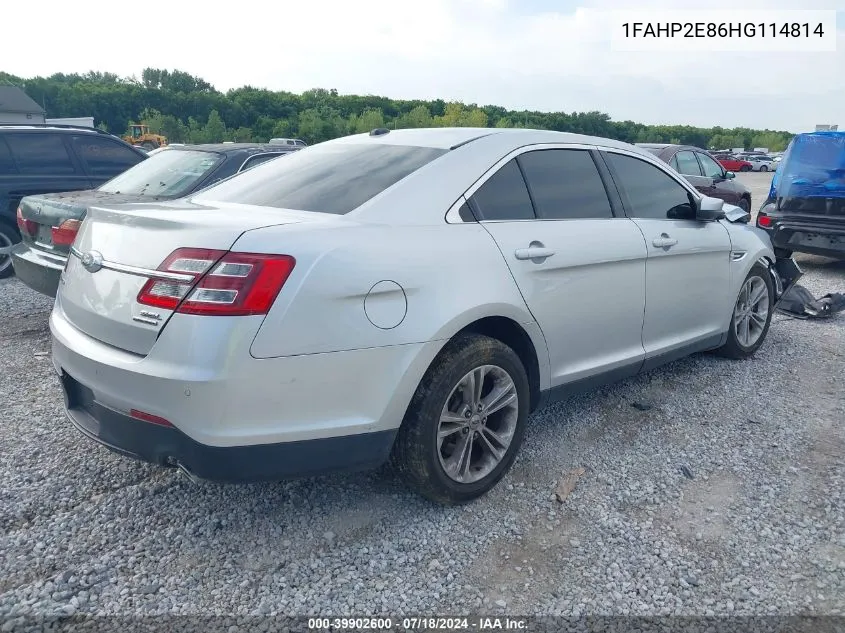 1FAHP2E86HG114814 2017 Ford Taurus Sel