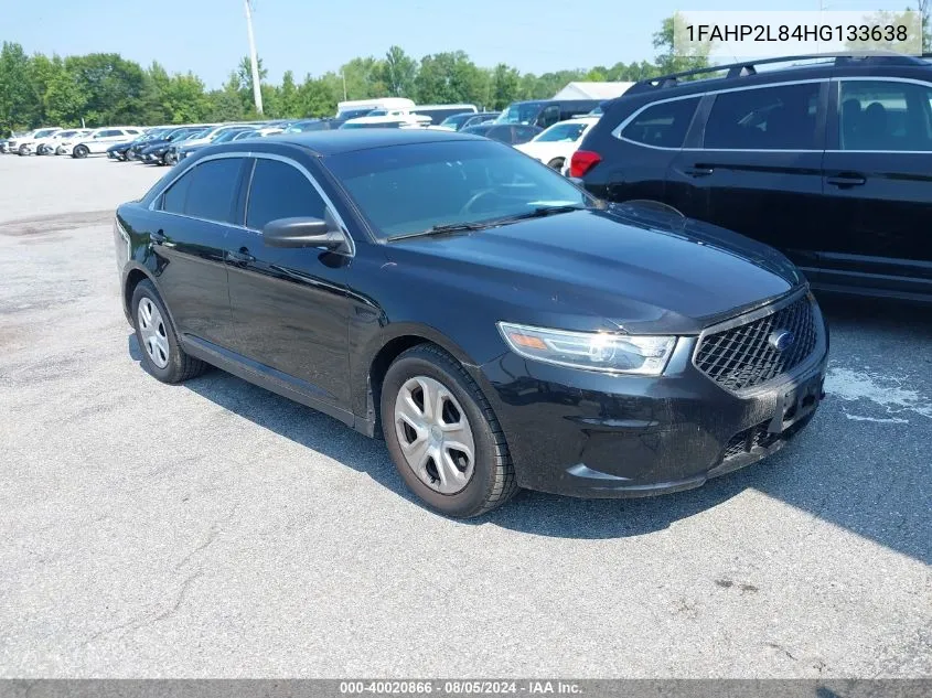 1FAHP2L84HG133638 2017 Ford Taurus Police Interceptor