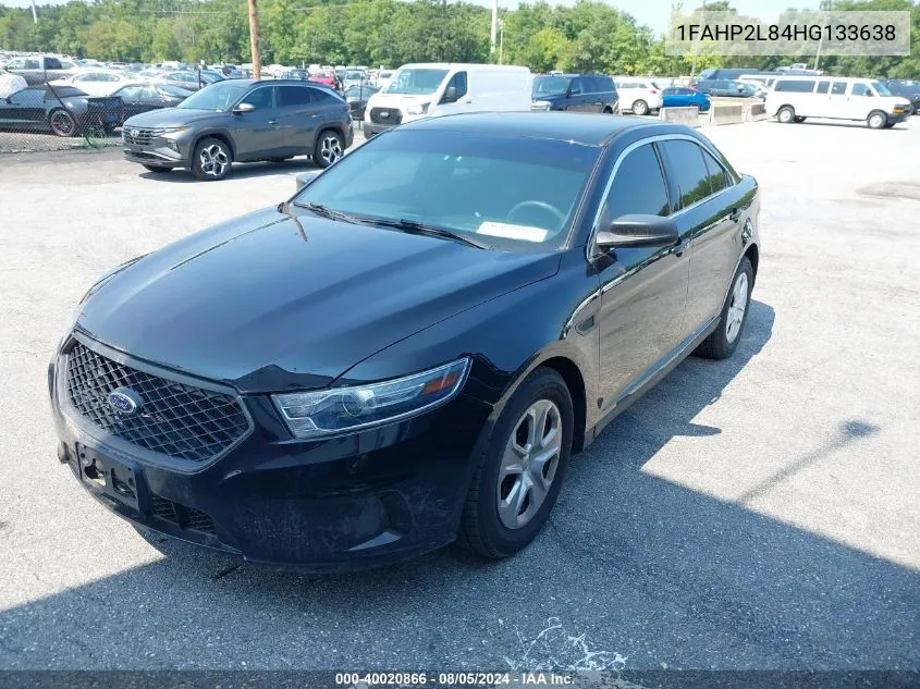 2017 Ford Taurus Police Interceptor VIN: 1FAHP2L84HG133638 Lot: 40020866