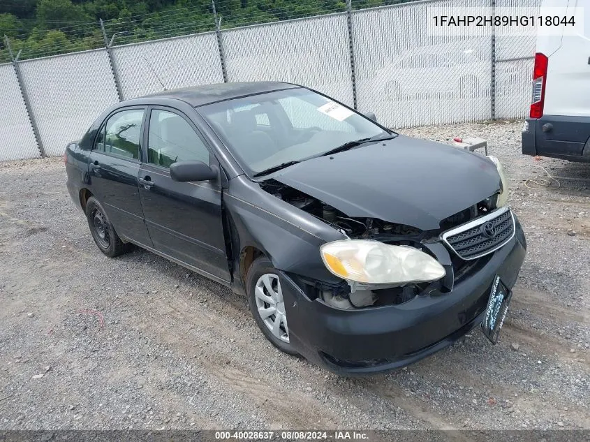 2017 Ford Taurus Sel VIN: 1FAHP2H89HG118044 Lot: 40028637