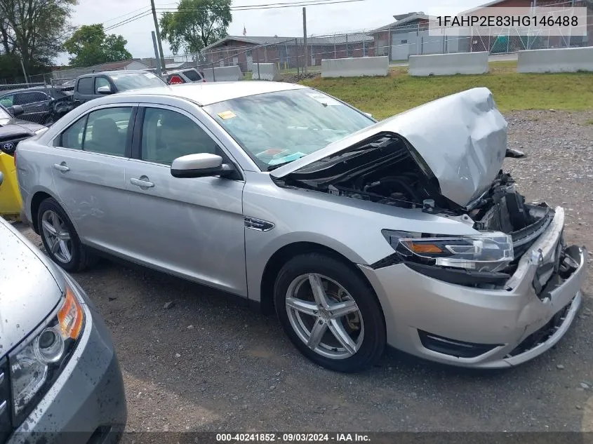 2017 Ford Taurus Sel VIN: 1FAHP2E83HG146488 Lot: 40241852