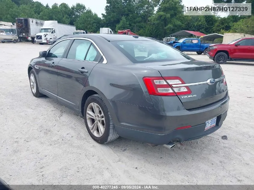 2017 Ford Taurus Sel VIN: 1FAHP2H87HG127339 Lot: 40277245