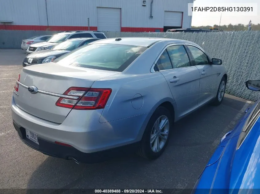 1FAHP2D85HG130391 2017 Ford Taurus Se