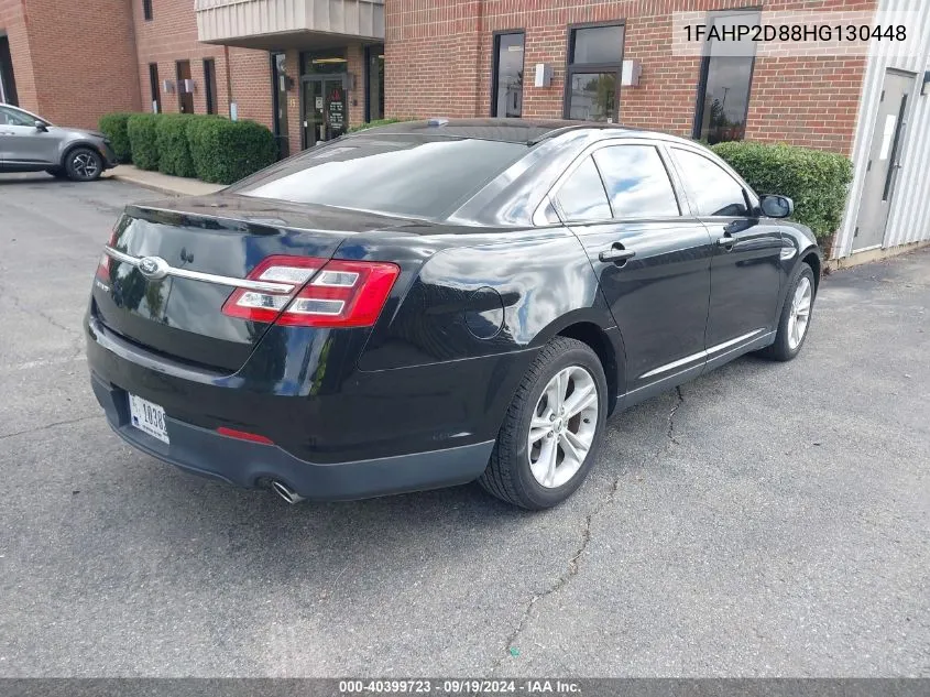 1FAHP2D88HG130448 2017 Ford Taurus Se