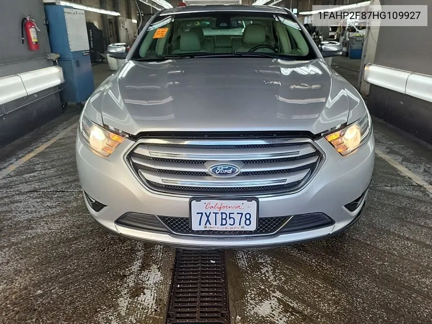 1FAHP2F87HG109927 2017 Ford Taurus Limited