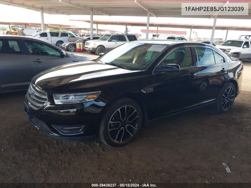 2018 Ford Taurus Sel VIN: 1FAHP2E85JG123039 Lot: 39438237