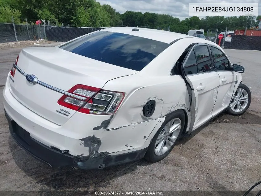 1FAHP2E84JG134808 2018 Ford Taurus Sel