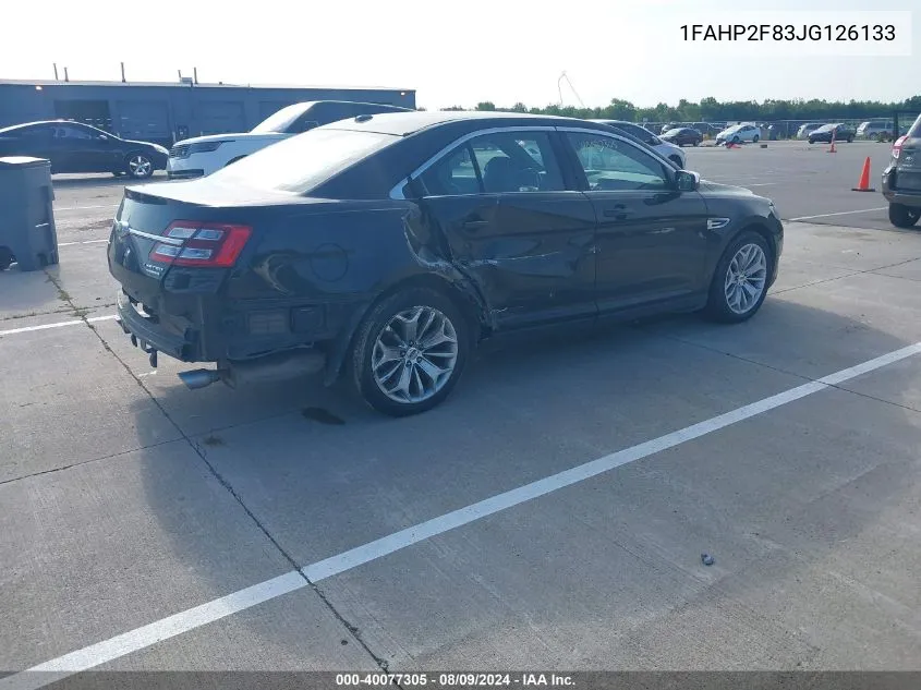 1FAHP2F83JG126133 2018 Ford Taurus Limited