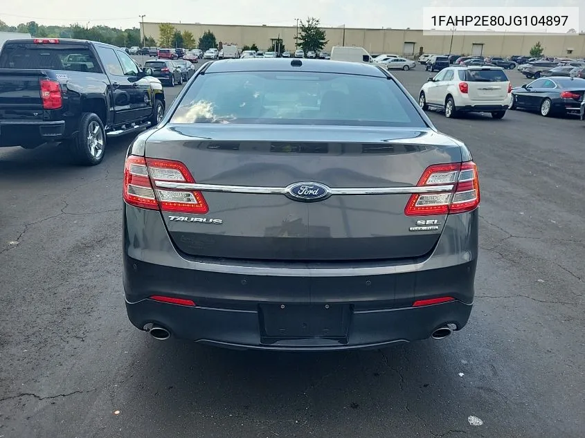 1FAHP2E80JG104897 2018 Ford Taurus Sel