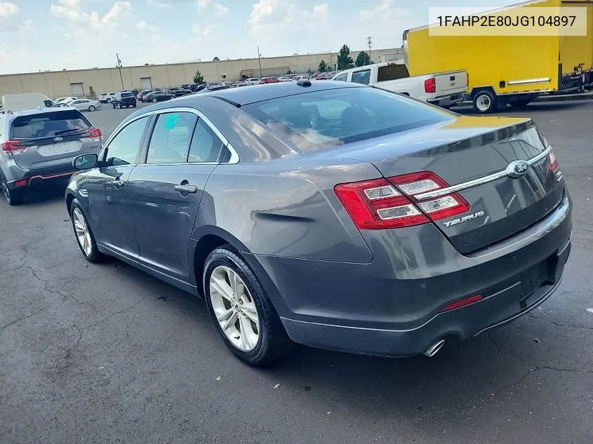 1FAHP2E80JG104897 2018 Ford Taurus Sel