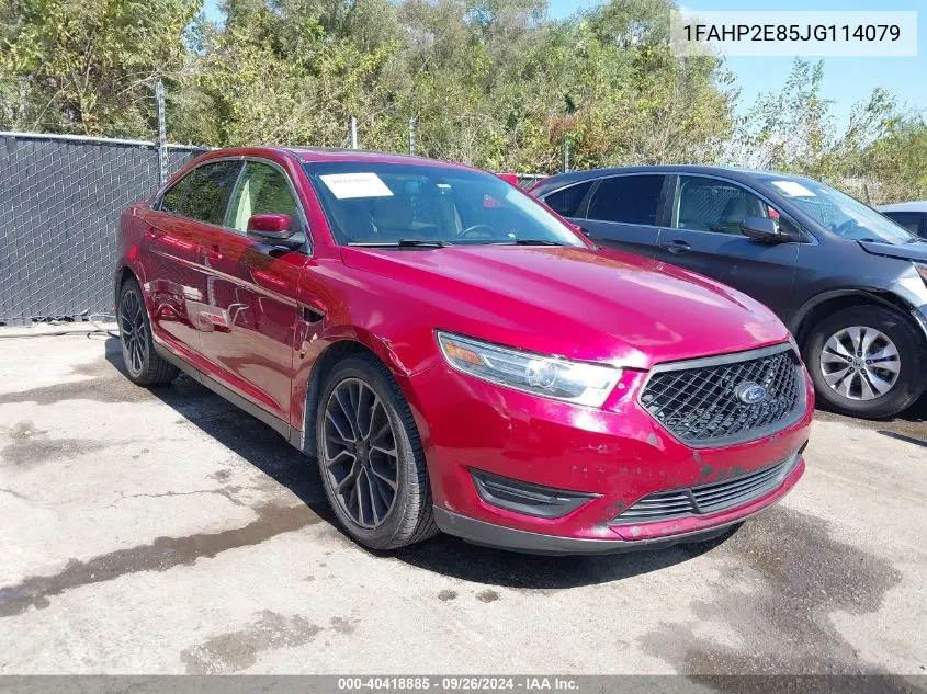 2018 Ford Taurus Sel VIN: 1FAHP2E85JG114079 Lot: 40418885