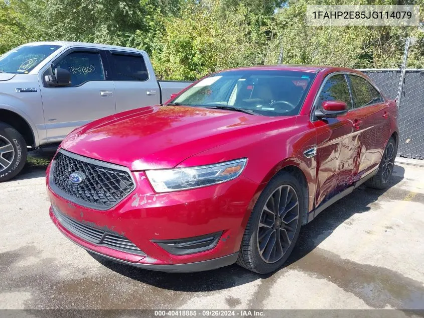 1FAHP2E85JG114079 2018 Ford Taurus Sel