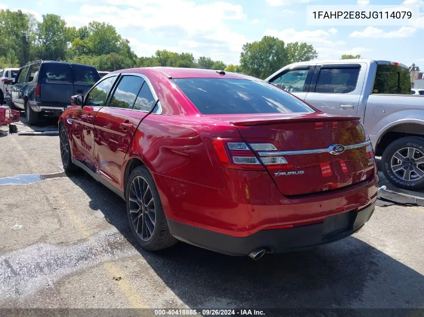 1FAHP2E85JG114079 2018 Ford Taurus Sel